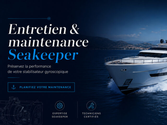 Maintenance Seakeeper avec NEMO MARINE : gardez votre stabilisateur performant